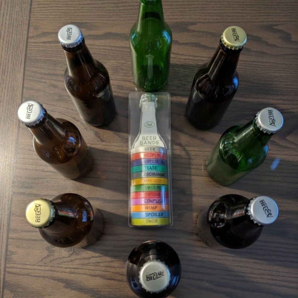 🍺 Fred Beer Bands - Set of 12 (New!) 🍺